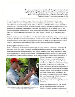 Wildland Fire Leadership, Gettysburg Staff Ride | PDF