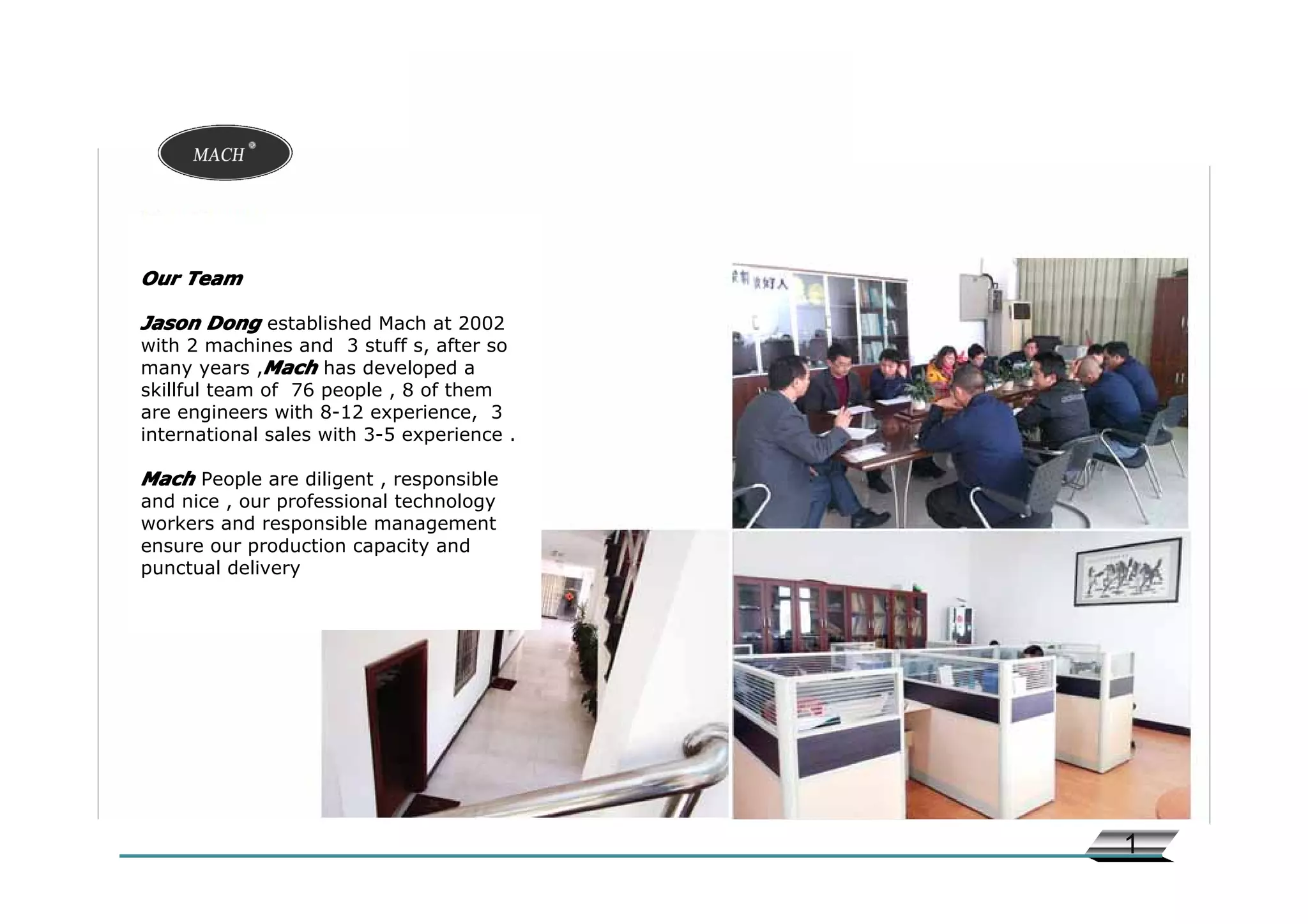 Xiamen Mach CNC Machining Profile | PDF