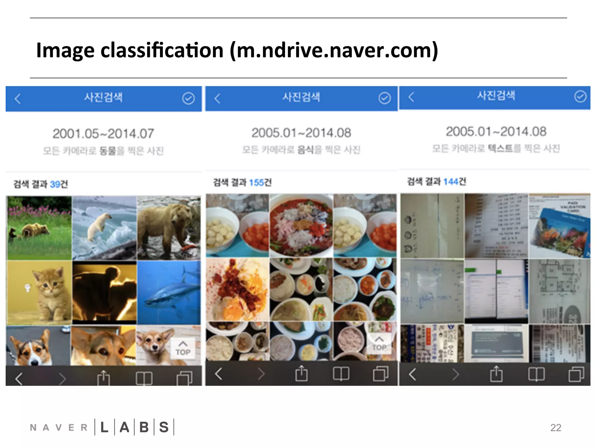 Image 
classificaNon 
(m.ndrive.naver.com) 
22 
FFNN 
CNN 
RNN 
 