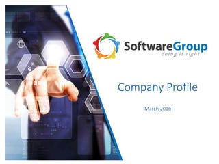 Company Profile
March 2016
 