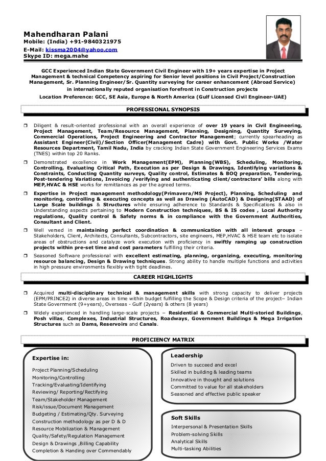 Resume Mahendharan Palani F -