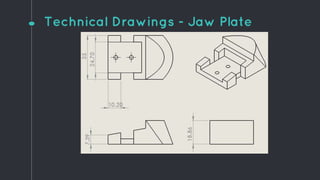 Technical Drawings - Jaw Plate
 