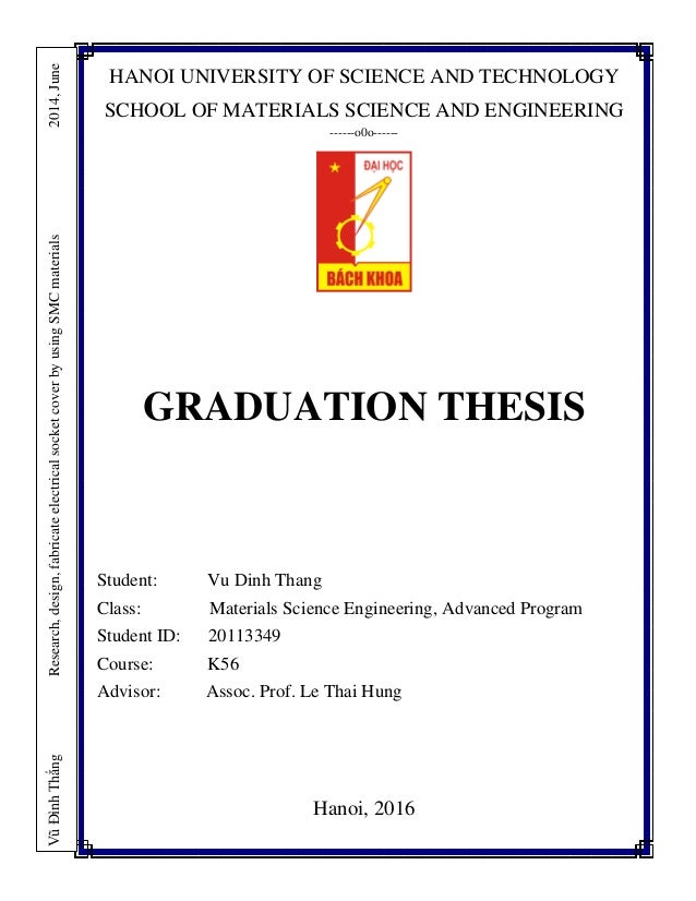 graduation thesis meaning