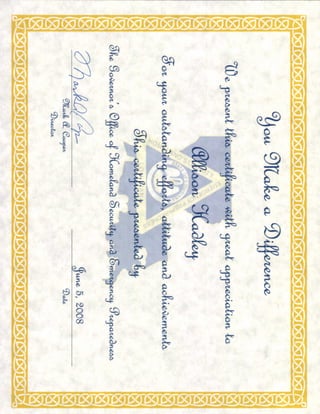 AH Certificates