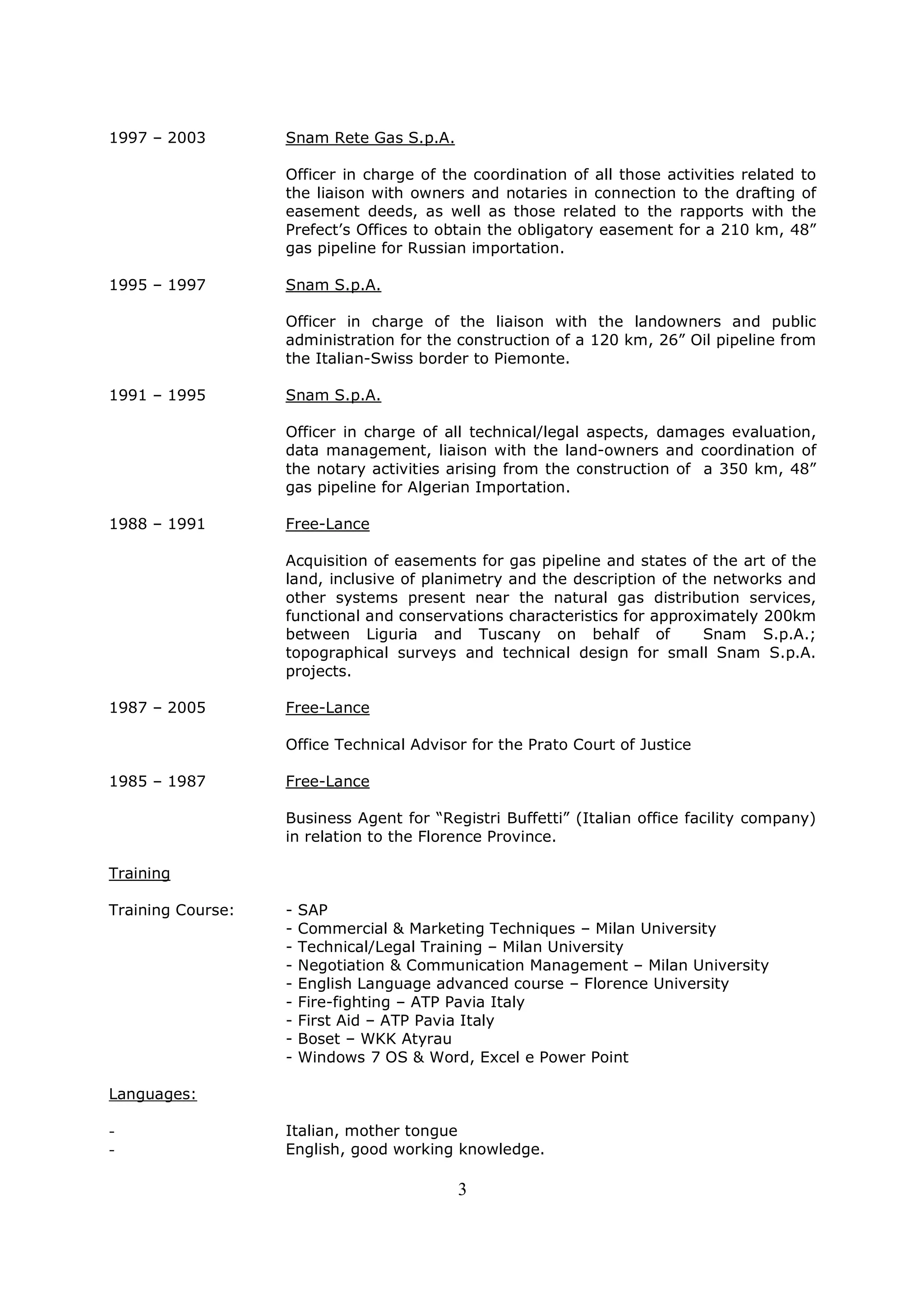 CMC cv (eng - photo) 2014 | PDF