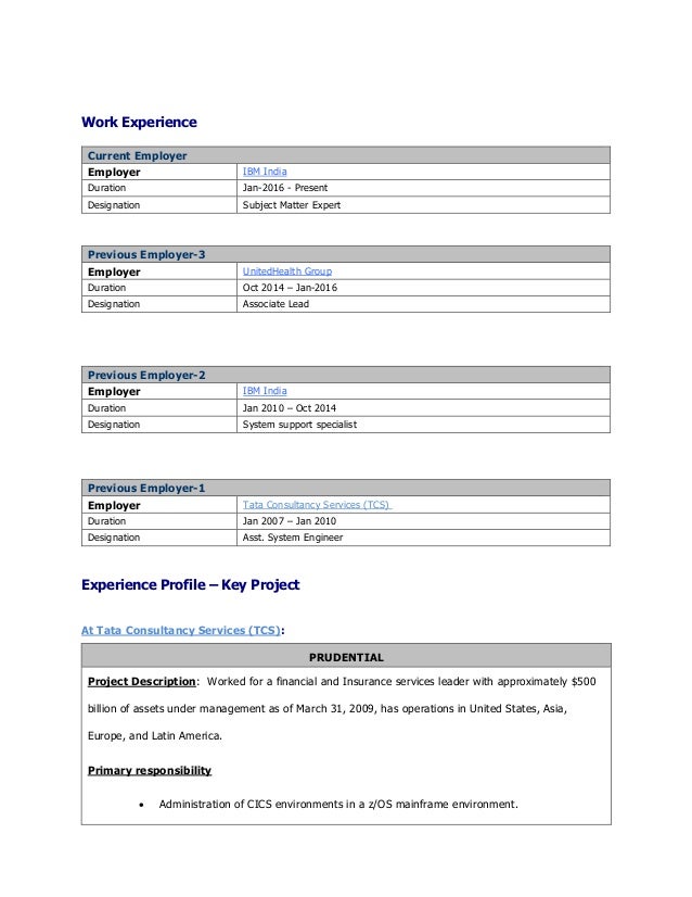 system programmer resume