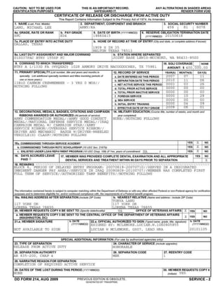 Dd 214 Worksheet.pdf Lang DD 214 | DOCX