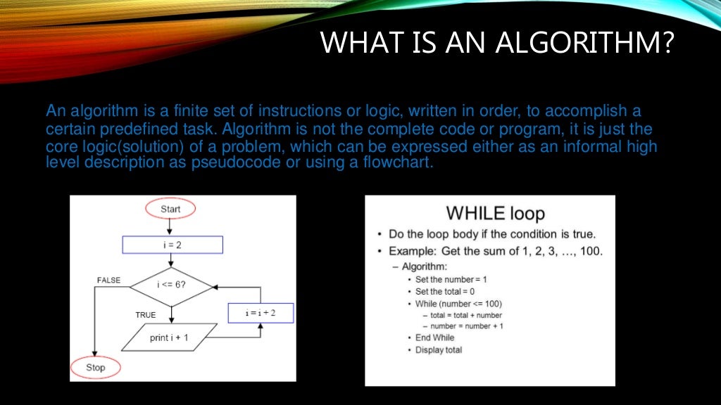 Algorithm Complexity and Main Concepts