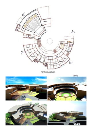 FIRST FLOOR PLAN
VIEWS
 