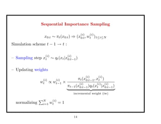 Sampling strategies for Sequential Monte Carlo (SMC) methods | PDF
