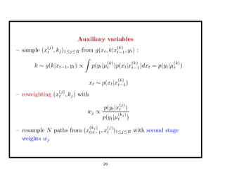 Sampling strategies for Sequential Monte Carlo (SMC) methods | PDF
