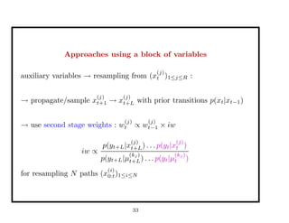 Sampling strategies for Sequential Monte Carlo (SMC) methods | PDF