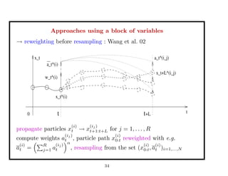 Sampling strategies for Sequential Monte Carlo (SMC) methods | PDF