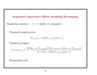 Sampling strategies for Sequential Monte Carlo (SMC) methods | PDF