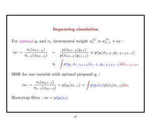 Sampling strategies for Sequential Monte Carlo (SMC) methods | PDF
