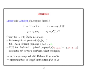Sampling strategies for Sequential Monte Carlo (SMC) methods | PDF