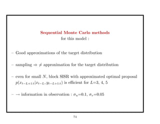 Sampling strategies for Sequential Monte Carlo (SMC) methods | PDF