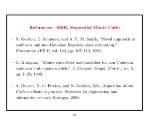 Sampling strategies for Sequential Monte Carlo (SMC) methods | PDF
