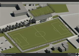 Freebooters Schoolboys Proposed Clubhouse + Grounds.
Gaol Road, Kilkenny.
March 2016.
Proposed Design - Conceptual Modelling.
Mark Grincell | BArchtech.
E: markgrincell91@gmail.com
All rights reserved.
 