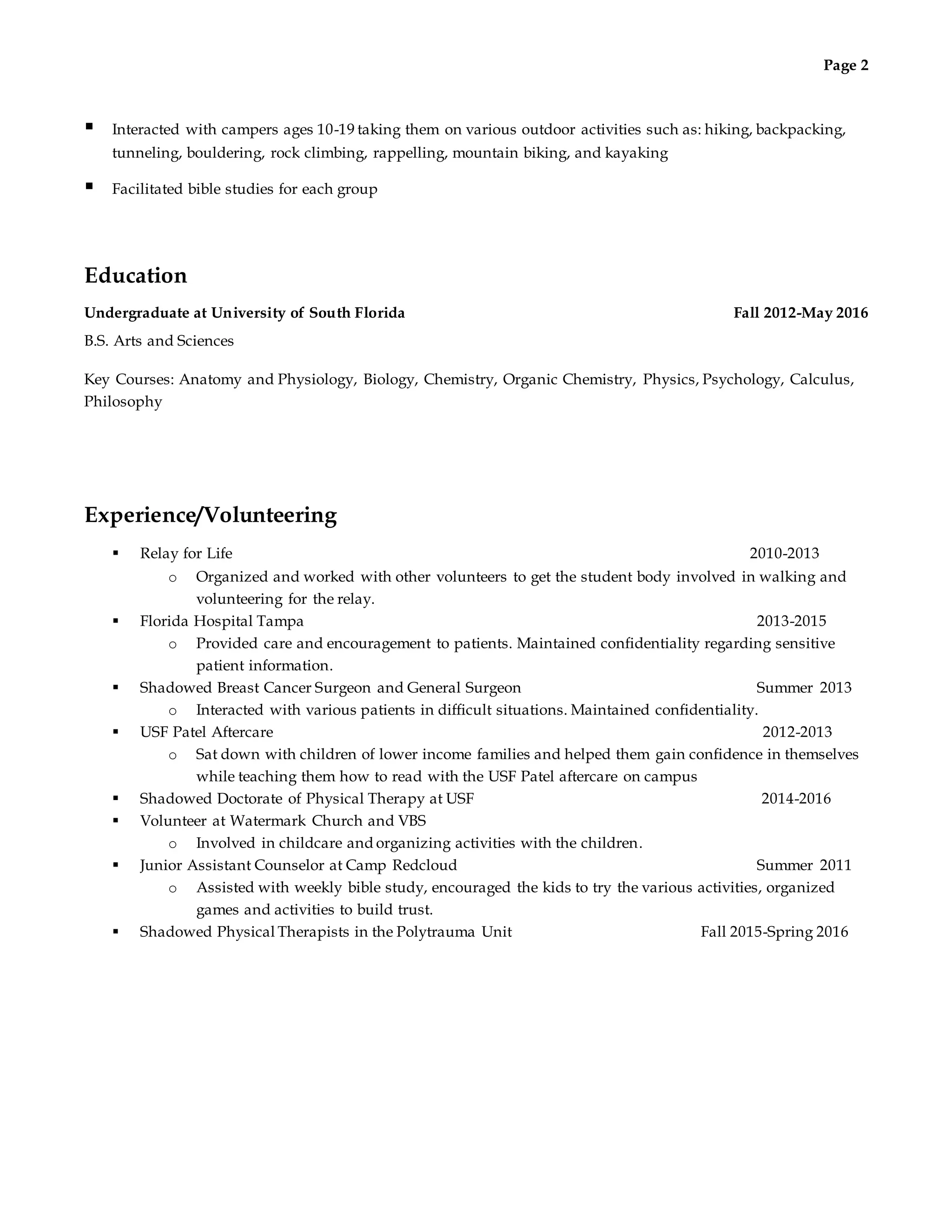 Graduated Resume PDF - Graduated Resume 2 2048