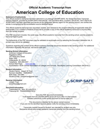 American College of Education | PDF