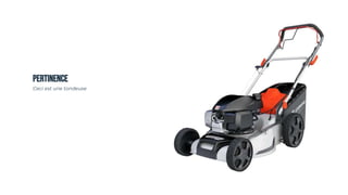PERTINENCE
Ceci est une tondeuse
 