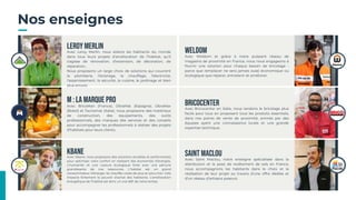 Nos enseignes
LEROY MERLIN
Avec Leroy Merlin, nous aidons les habitants du monde
dans tous leurs projets d’amélioration de l’habitat, qu’il
s’agisse de rénovation, d’extension, de décoration, de
réparation...
Nous proposons un large choix de solutions qui couvrent
la plomberie, l’éclairage, le chauffage, l’électricité,
l’assainissement, la sécurité, la cuisine, le jardinage et bien
plus encore.
M : la marque pro
Avec BricoMan (France), ObraMat (Espagne), ObraMax
(Brésil) et Tecnomat (Italie), nous proposons des matériaux
de construction, des équipements, des outils
professionnels, des marques des services et des conseils
pour accompagner les professionnels à réaliser des projets
d’habitats pour leurs clients.
weldom
Avec Weldom et grâce à notre puissant réseau de
magasins de proximité en France, nous nous engageons à
fournir une solution pour chaque besoin de bricolage -
parce que remplacer ne sera jamais aussi économique ou
écologique que réparer, entretenir et améliorer.
SAINT MACLOU
Avec Saint Maclou, notre enseigne spécialisée dans la
distribution et la pose de revêtement de sols en France,
nous accompagnons les habitants dans le choix et la
réalisation de leur projet au travers d’une offre dédiée et
d’un réseau d’artisans poseurs.
bricocenter
Avec Bricocenter en Italie, nous rendons le bricolage plus
facile pour tous en proposant tous les produits essentiels,
dans nos points de vente de proximité, animés par des
équipes ayant une connaissance locale et une grande
expertise technique.
kbane
Avec Kbane, nous proposons des solutions durables et performantes
pour optimiser votre confort en réalisant des économies d’énergies.
L’humanité vit une rupture écologique forte avec une pénurie
grandissante de nos ressources. L’habitat est un grand
consommateur d’énergie. Se chauffer coûte de plus en plus cher. Cela
impacte fortement le pouvoir d’achat des habitants. L’amélioration
énergétique de l’habitat est donc un vrai défi de notre temps.
 