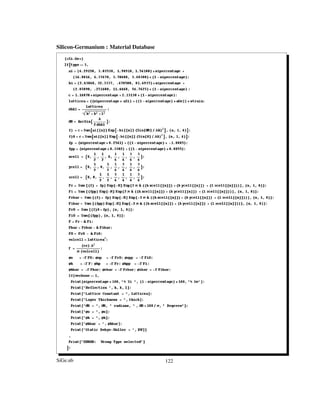 Silicon-Germanium : Material Database
SiGe.nb 122
 