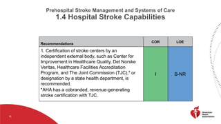 ACUTE Cerebrovascular accident and Stroke guidelines | PDF