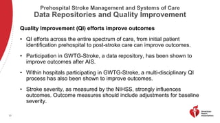 Stroke Qapi ACUTE Cerebrovascular accident and Stroke guidelines | PDF