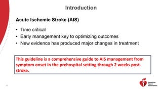 ACUTE Cerebrovascular accident and Stroke guidelines | PDF