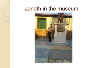 Janeth in the museum
 