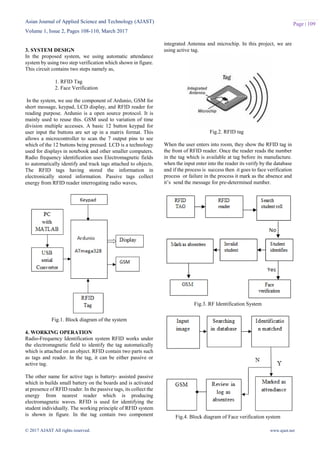 RFID Based Smart Class Attendance System with Absentees using Face ...