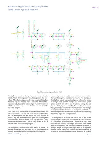 Design of Low Power Energy Efficient Carry Select Adder Using CMOS ...