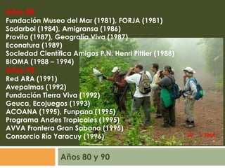 Sociedades conservacionistas