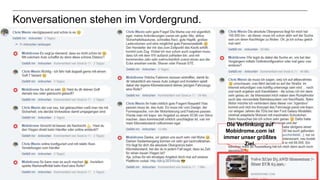25
Konversationen stehen im Vordergrund.
Die Verlinkung auf
Mobidrome.com ist
immer unser größtes
Ziel.
 