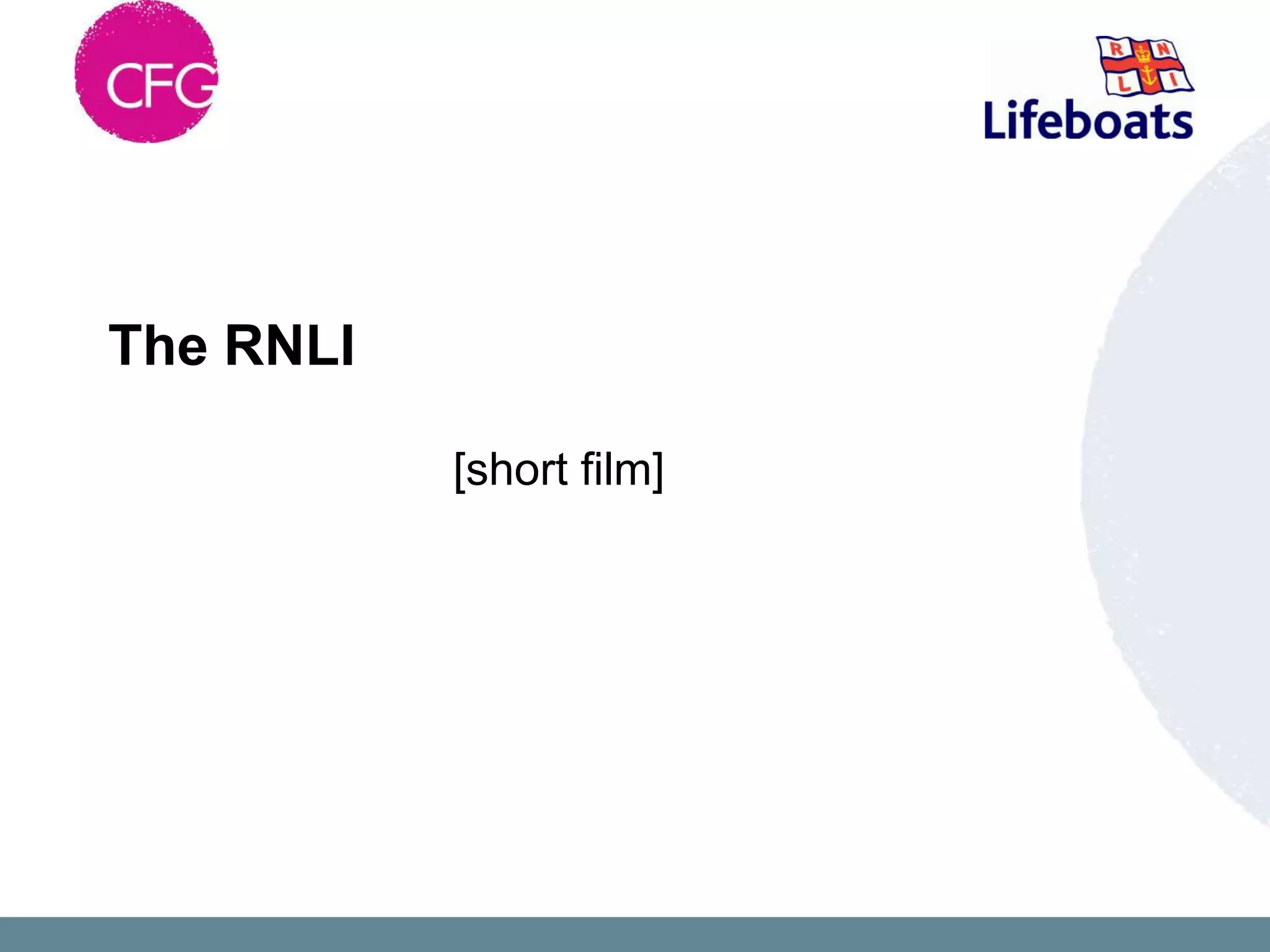 The RNLI

           [short film]
 