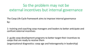 Is the “Cooperative Life Cycle” Framework Relevant for Rural Africa?