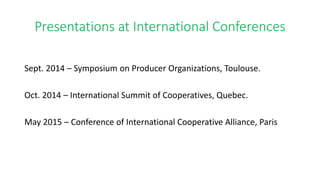 Is the “Cooperative Life Cycle” Framework Relevant for Rural Africa?
