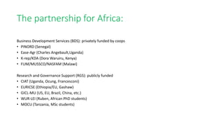 Is the “Cooperative Life Cycle” Framework Relevant for Rural Africa?