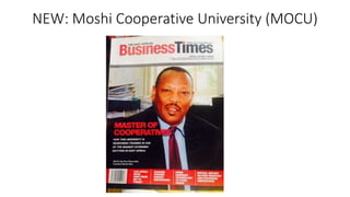 Is the “Cooperative Life Cycle” Framework Relevant for Rural Africa?