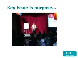 Key issue is purpose…
 