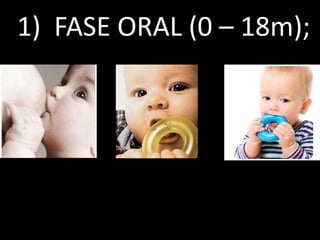 1) FASE ORAL (0 – 18m);
 