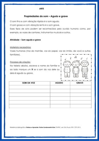 2° ANO - Arte.pdf - atividades de are para o 2 ano | PDF