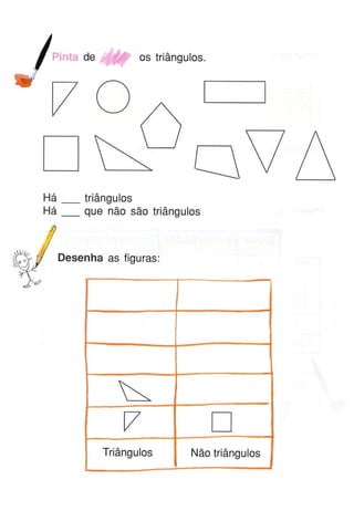 2º ano   matemática - ficha de trabalho - geometria