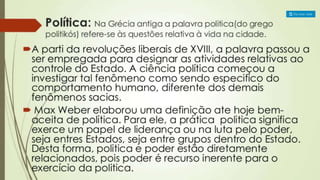 2º ano Sociologia: Conceito de poder em Weber.pptx