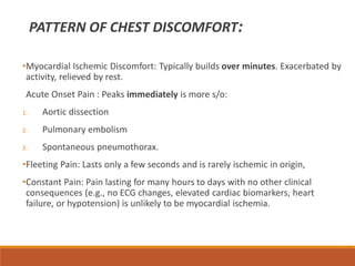 ubjApproach to chest pains and then send | PDF