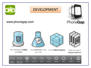 DEVELOPMENT


www.phonegap.com
 