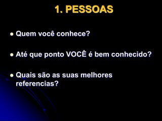 FATORES INTERDEPENDENTES QUE INFLUENCIAM O SUCESSOAS PESSOASA OPORTUNIDADEO CONTEXTO
