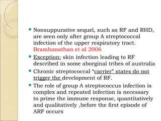 Rf And Rhd 2 arf & rhd | PPT